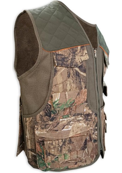 Yeşil Meşe Desen Avcı Yeleği (27168)