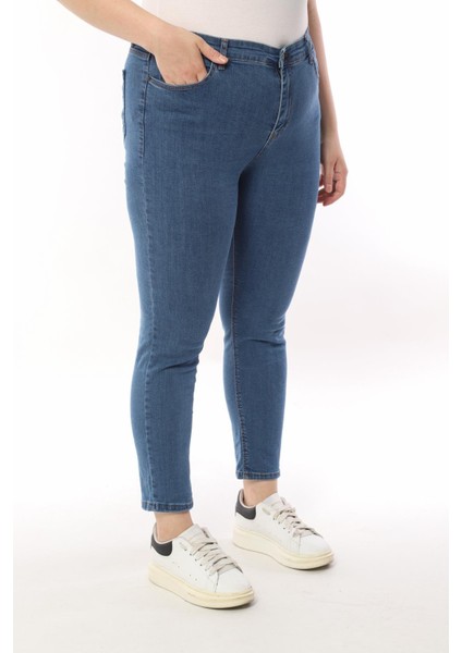 Kadın Battal Düz Jeans fiyatları
