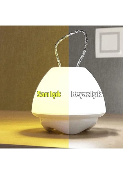 Ally Şarjlı Akıllı Yatak Odası Gece LAMBASI-(1903) fiyatları