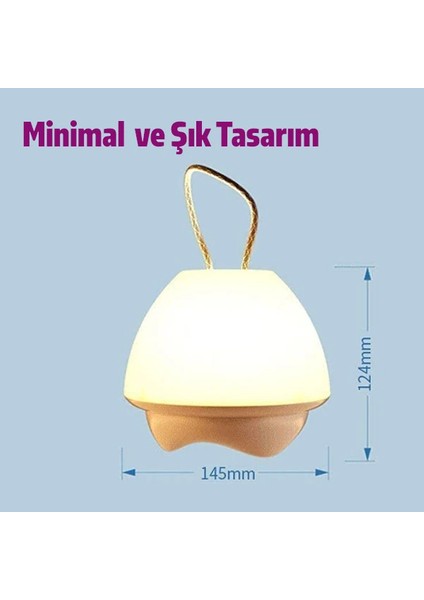 Ally Şarjlı Akıllı Yatak Odası Gece LAMBASI-(1903) indirimleri