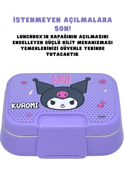 Kuromi Çelik Beslenme Kabı + Kuromi 500 ml Matarası indirimleri