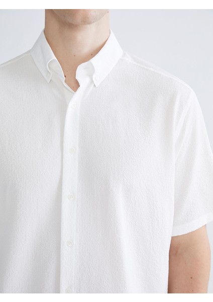 Yeni Sezon Regular Fit Kısa Kollu Erkek Gömlek modelleri