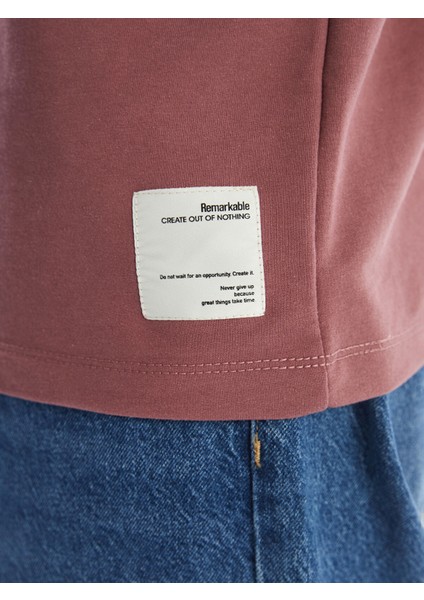 Yeni Sezon Bisiklet Yaka Kısa Kollu Erkek Sweatshirt modelleri