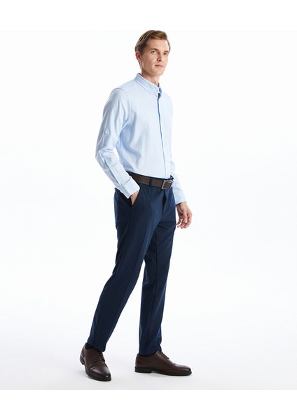 Yeni Sezon Regular Fit Uzun Kollu Keten Karışımlı Erkek Gömlek fiyatları