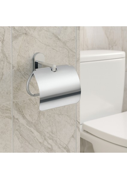 Febo Tuvalet Kağıtlık - Krom