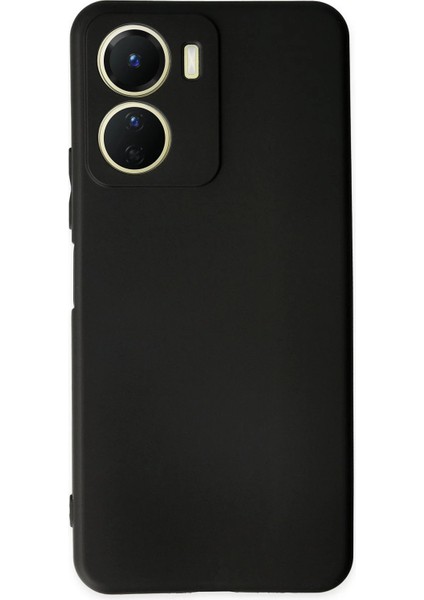Newface Vivo Y16 Kılıf First Silikon - Siyah