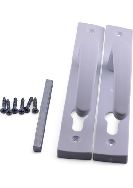 1 Takım Pvc Kapı Kolu Beyaz Balkon Banyo Tuvalet Wc Plastik Kulp Kilitsiz Kol modelleri