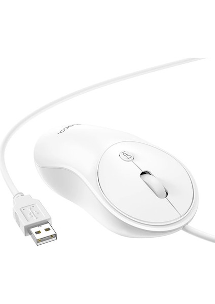 Hoco GM13 Bussines 1600DPI 4d Yüksek Hassasiyet Kablolu Optik MOUSE-(1903)