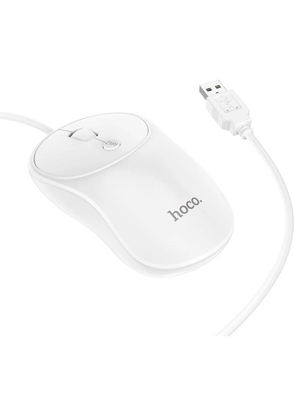 Hoco GM13 Bussines 1600DPI 4d Yüksek Hassasiyet Kablolu Optik MOUSE-(1903) modelleri