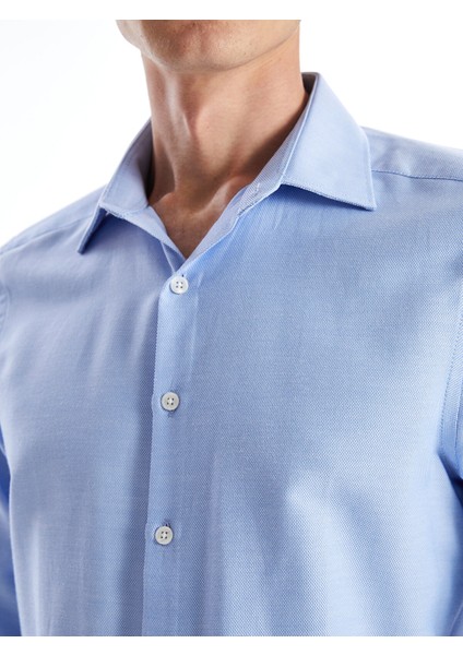 Yeni Sezon Slim Fit Uzun Kollu Oxford Erkek Gömlek modelleri