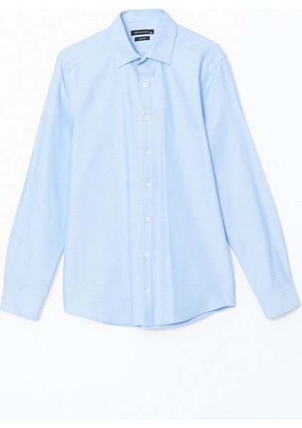 Yeni Sezon Slim Fit Uzun Kollu Oxford Erkek Gömlek indirimleri