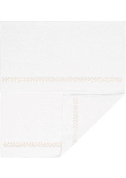 Helice Bej Pamuklu Banyo Havlusu 90X150 cm