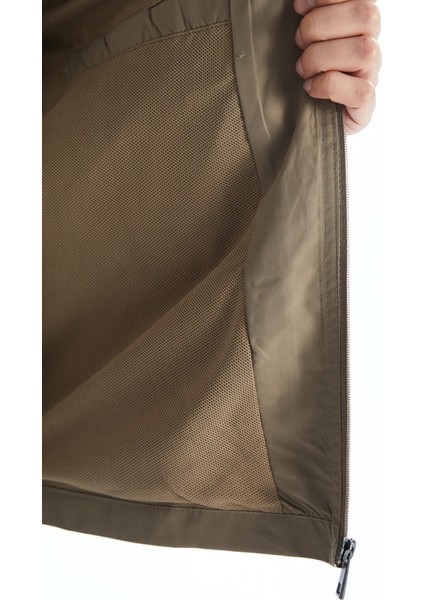 Yeni Sezon Standart Kalıp Dik Yaka Erkek Avcı Yeleği fırsatları