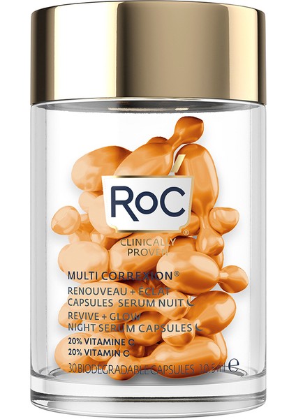 Multi Correxion Renewal + Radiance Cilt Aydınlatıcı Kapsül Serum 30 Adet