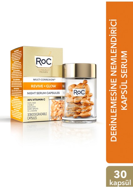 Multi Correxion Renewal + Radiance Cilt Aydınlatıcı Kapsül Serum 30 Adet fiyatları