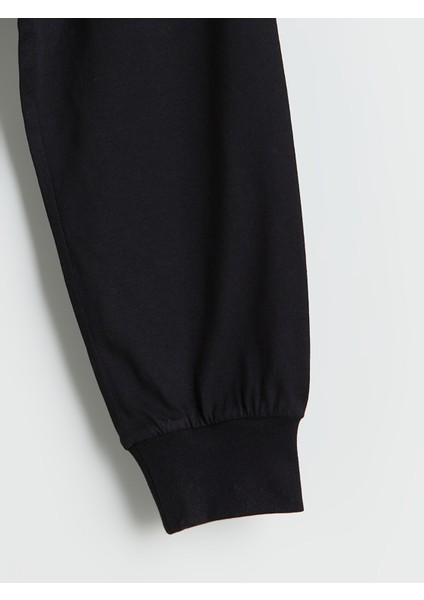 Yeni Sezon Beli Lastikli Yazı Baskılı Erkek Çocuk Jogger Eşofman Altı fiyatları