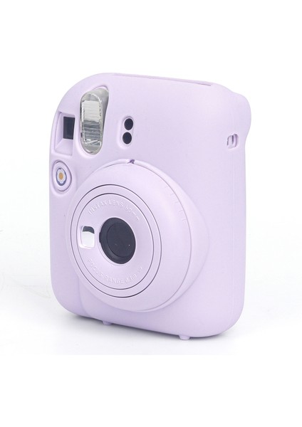 Instax Mini 12 Lila Fotoğraf Makinesi + 10'lu Film Kıskaçlı Resim Standı ve Silikon Kılıf Seti fiyatları