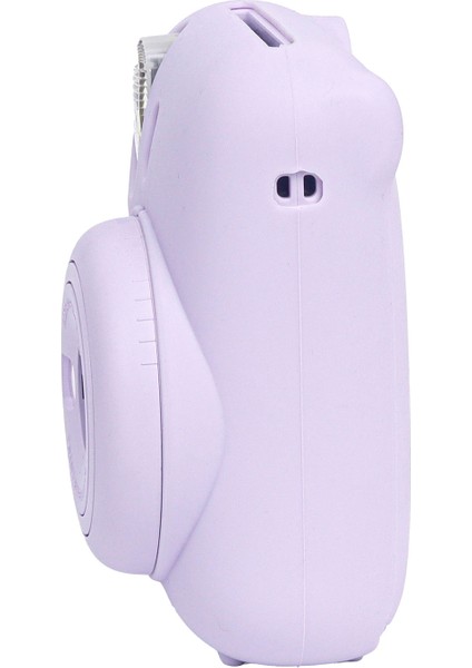 Instax Mini 12 Lila Fotoğraf Makinesi + 10'lu Film Kıskaçlı Resim Standı ve Silikon Kılıf Seti modelleri