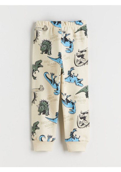 Yeni Sezon Dinazor Baskılı Erkek Çocuk Pijama Takımı indirimleri