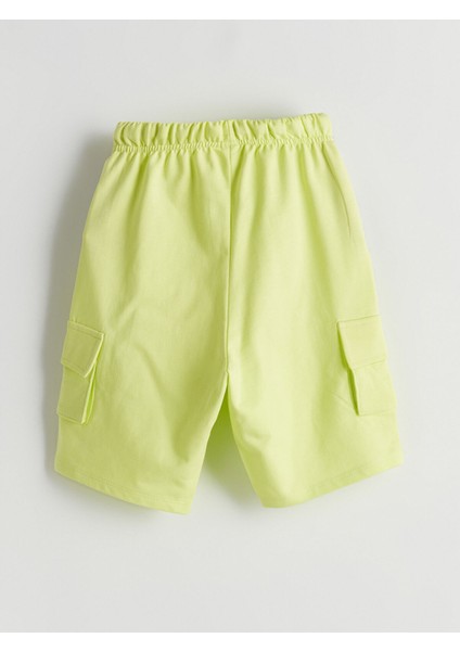 Yeni Sezon Beli Lastikli Cepli Erkek Çocuk 2 Iplik Şort fırsatları