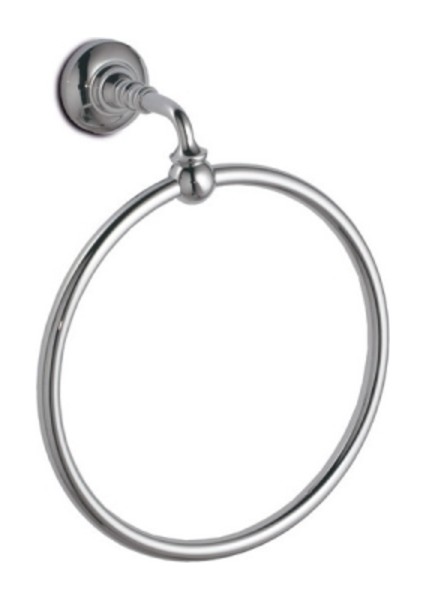 New England Havluluk, Yuvarlak, 21 cm - Krom