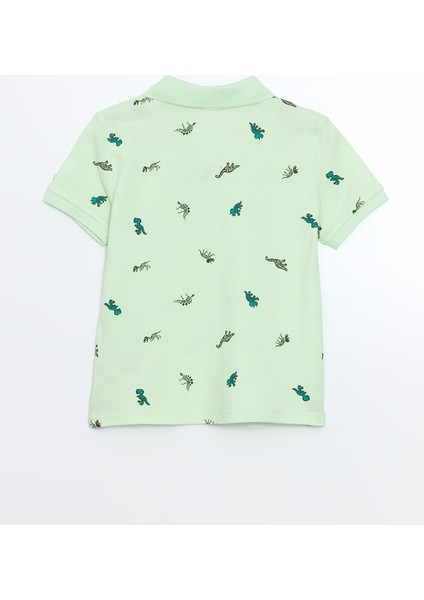 Yeni Sezon Polo Yaka Baskılı Erkek Çocuk Tişört fiyatları
