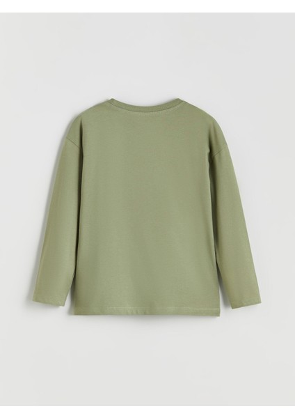 Yeni Sezon Bisiklet Yaka Erkek Çocuk Tişört 2'li modelleri