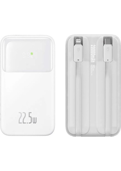 Baseus Comet Series 20000MAH 22.5W Hızlı Şarj Dijital Göstergeli POWERBANK-(1903)