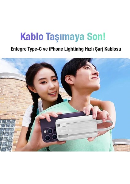 Baseus Comet Series 20000MAH 22.5W Hızlı Şarj Dijital Göstergeli POWERBANK-(1903) fırsatları