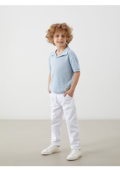 Yeni Sezon Resort Yaka Penye Erkek Çocuk Tişört fiyatları