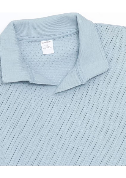 Yeni Sezon Resort Yaka Penye Erkek Çocuk Tişört fırsatları