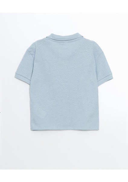 Yeni Sezon Resort Yaka Penye Erkek Çocuk Tişört indirimleri