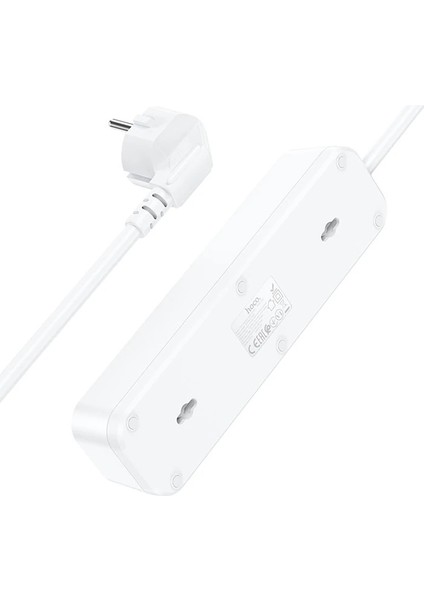 Hoco Ns2 3&#039;LÜ Priz 3 USB 4000W 1.8 Metre Şarj Uzatma Kablosu Akım KORUMALI-(1903) fiyatları