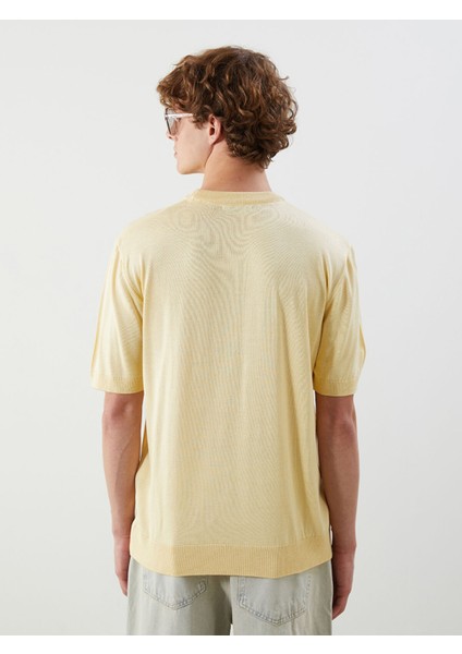 Yeni Sezon Bisiklet Yaka Kısa Kollu Erkek Triko Kazak fırsatları