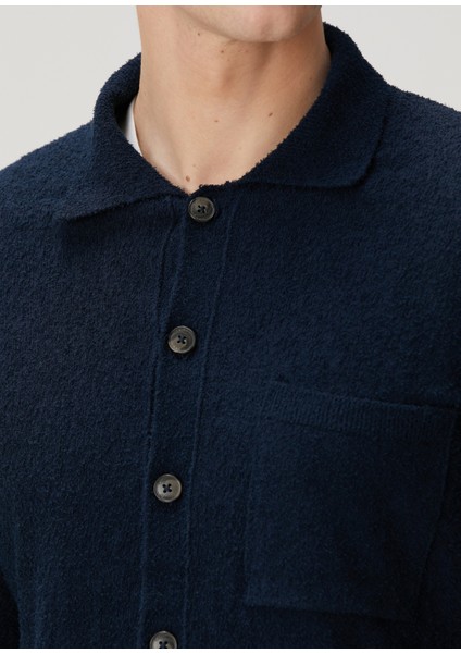 Lacivert Polo Yaka Organik Pamuk Triko indirimleri