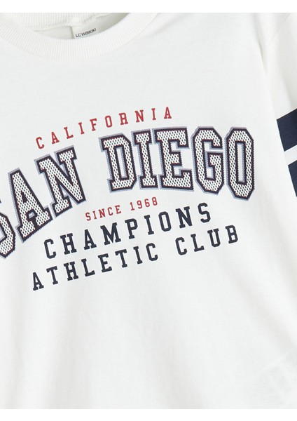 Yeni Sezon Bisiklet Yaka Erkek Çocuk Tişört 2'li modelleri