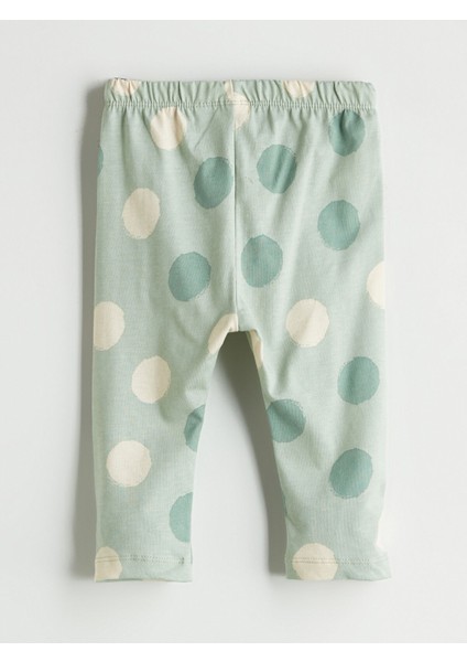 Yeni Sezon Beli Lastikli Baskılı Kız Bebek Pijama Alt modelleri