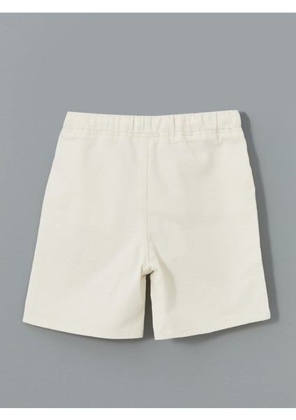 Yeni Sezon Beli Lastikli Erkek Çocuk Gabardin Şort modelleri
