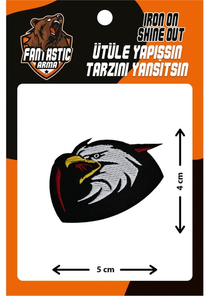 A50-172 Ütü ile Yapışan Dokuma Arma
