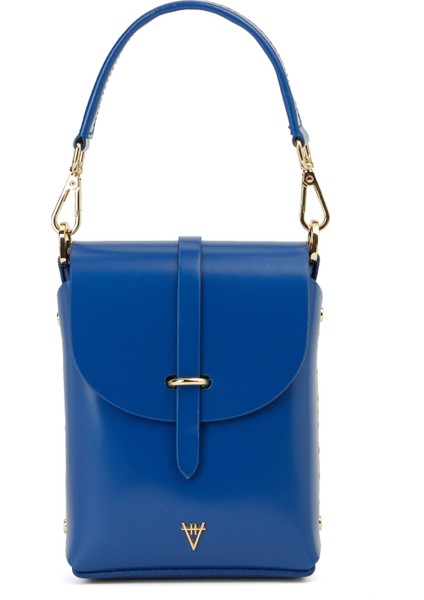 Astrum Lacivert Mavi Kadın Deri Çanta