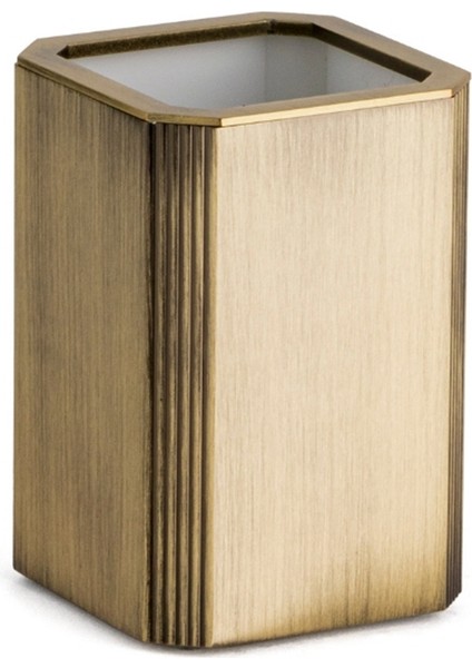 Antik Renk Tezgah Üstü Diş Fırçalık