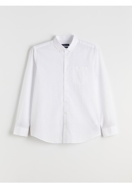 Yeni Sezon Regular Fit Uzun Kollu Erkek Gömlek