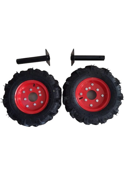 Fırtına Çapa Makinası Lastik Teker Takım 400X8