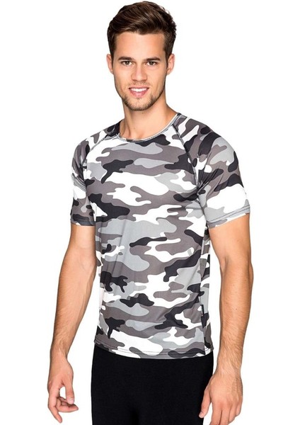 Microfiber T-Shirt - Thermoform - Army - Gri modelleri
