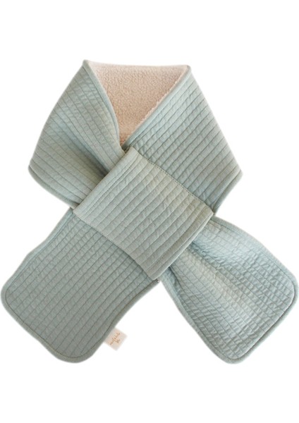 Çift Taraflı Kapitone Atkı (Peluş Astarlı)