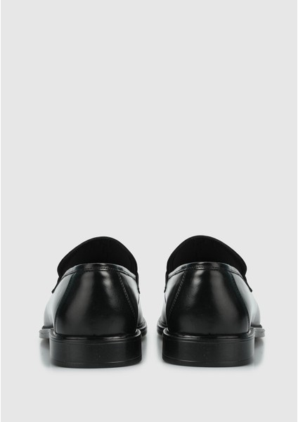 Siyah Deri Erkek Ayakkabı fırsatları