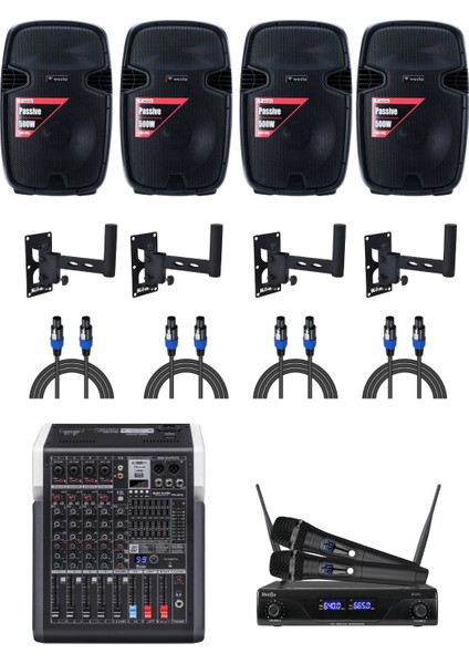 WSS-1012 Hoparlör Mağaza Dükkan Kafe Seslendirme ve Okul Anons Sistemi fırsatları