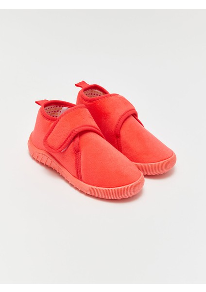 Yeni Sezon Cırt Cırtlı Kadife Kız Bebek Panduf