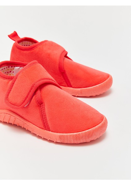 Yeni Sezon Cırt Cırtlı Kadife Kız Bebek Panduf modelleri