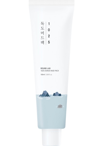 1025 Dokdo Mud Pack Geniş Gözenek ve Siyah Nokta Karşıtı Nemlendirici Mineralli Çamur Maskesi 100ML